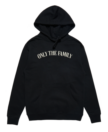 Only The Family Hoodie Black
